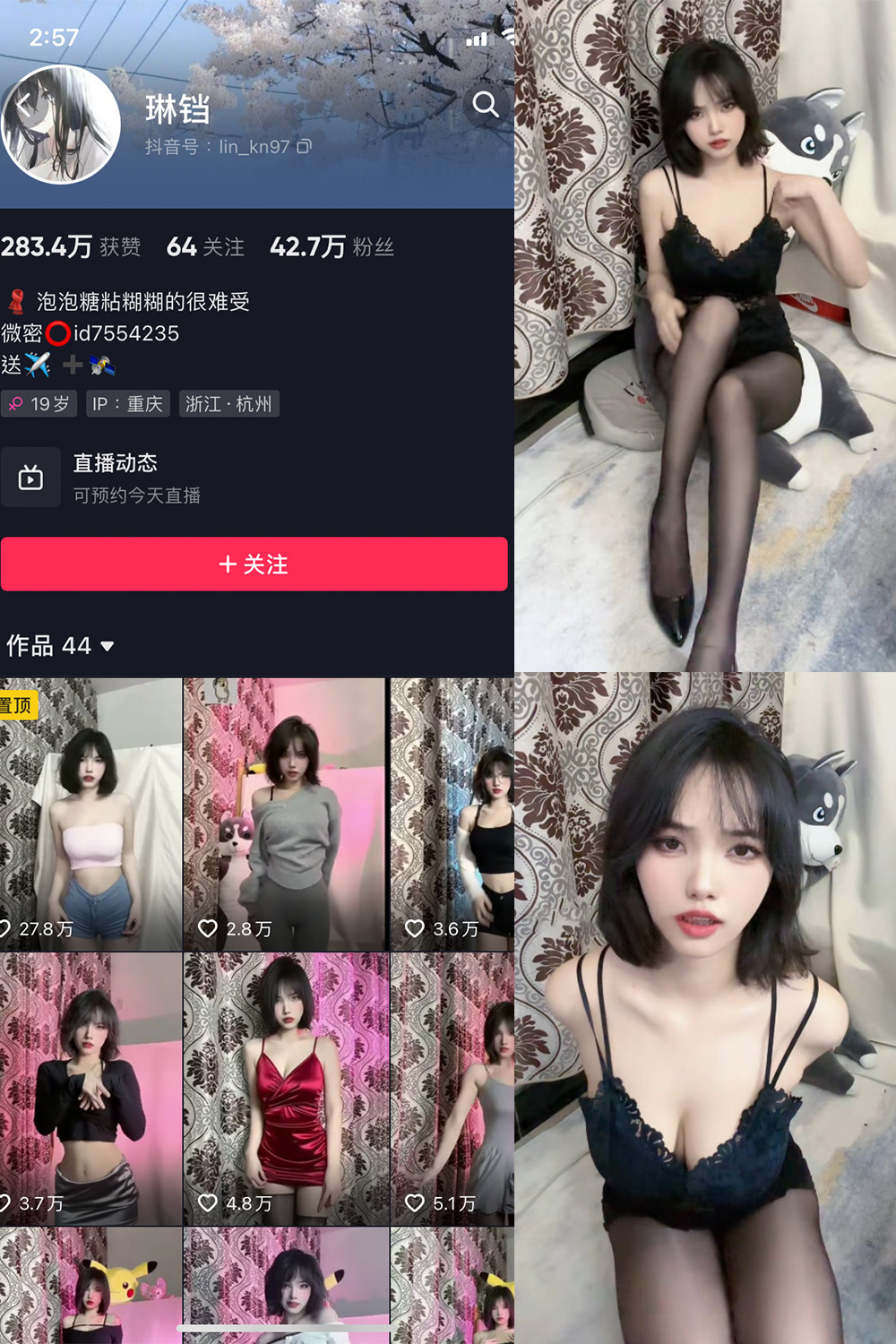 抖音 琳铛 微密圈  NO.003期 【33P】-优选资源网