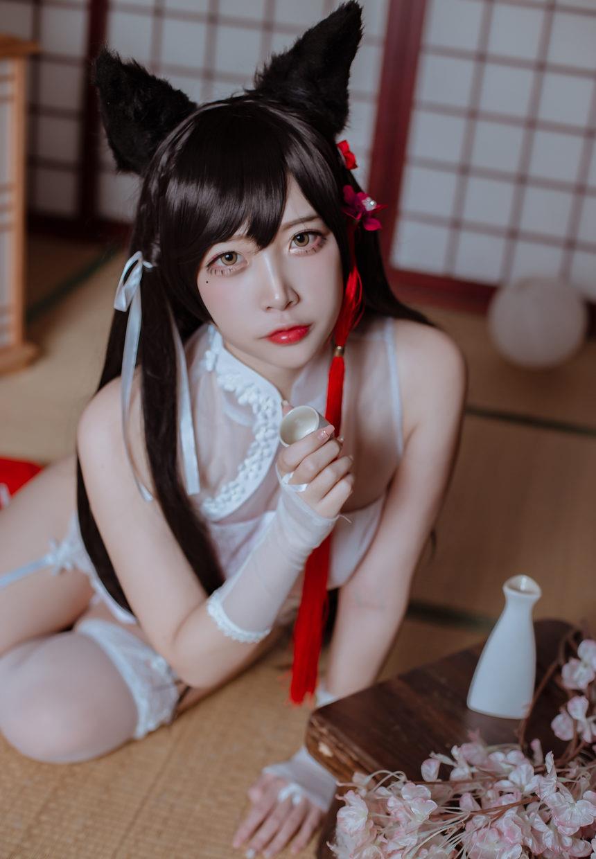 二佐Nisa –  犬之眷 碧蓝航线 爱宕 旗袍 [18P-204MB]-艺库