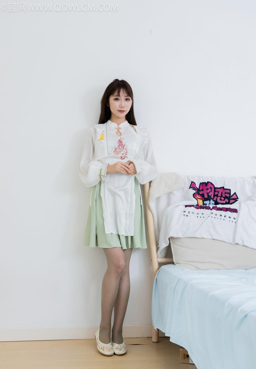 物恋传媒 No.2323 泡泡-汉服、平底鞋、过膝丝袜 [153P1V-4.10GB]-优选资源网